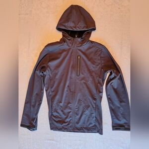 Mondetta Outdoor Project Jacket Men's Hooded, Dark Gray, Small, NWOT